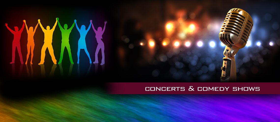 Concerts & Comedy Shows